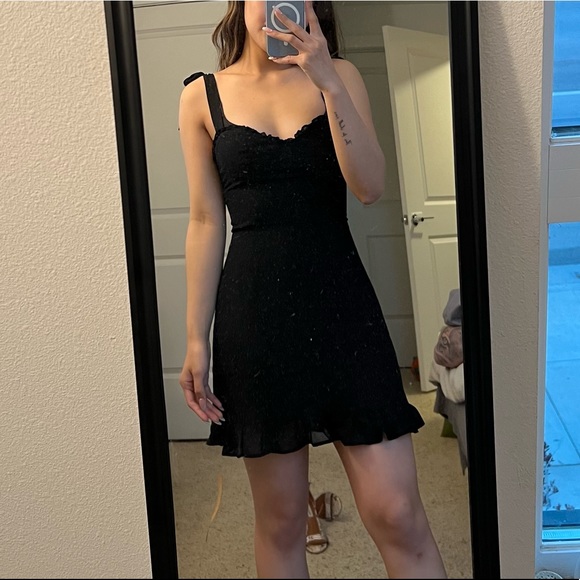 Reformation little black dress Christine